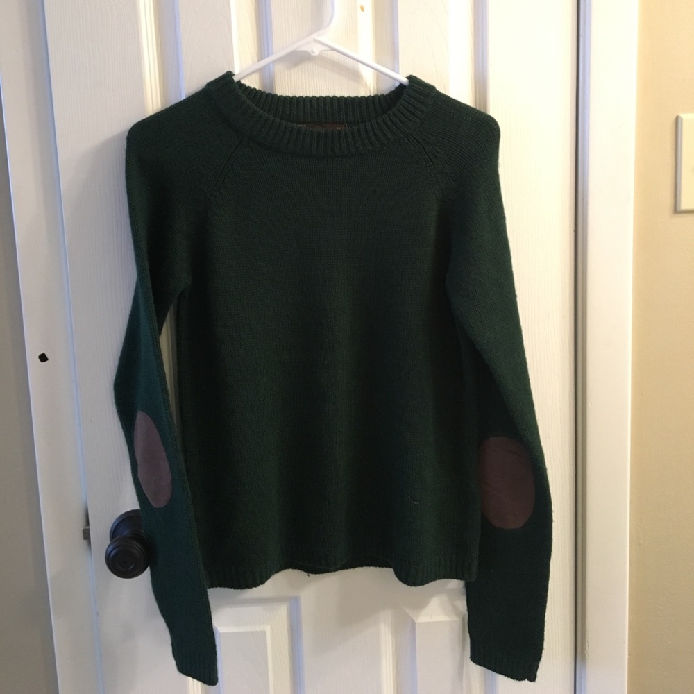 ZARA SWEATER PROFESSOR PATCHES