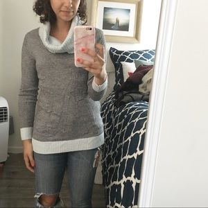 Loft cowl neck sweater