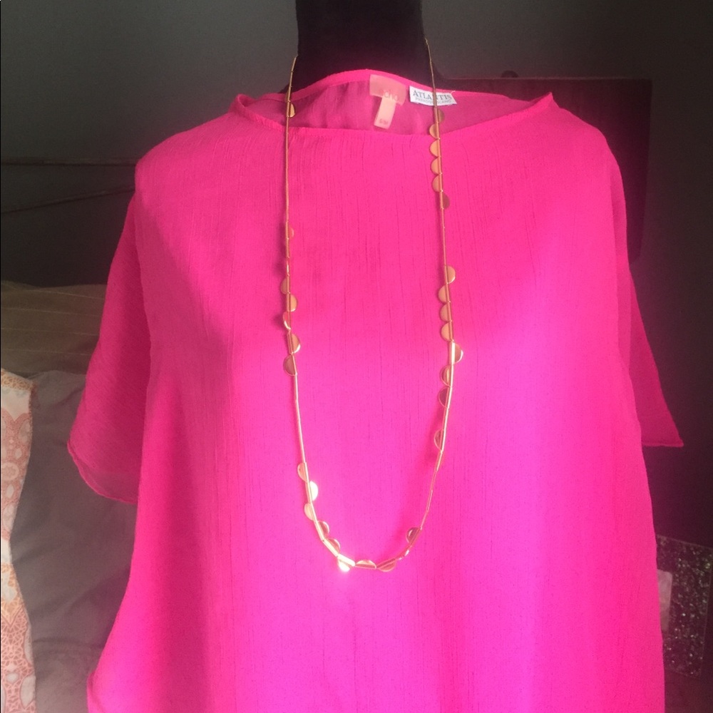 Kate Spade Sweetheart Scallops Wrap necklace