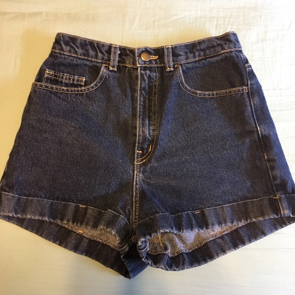 American Apparel High Rise Shorts