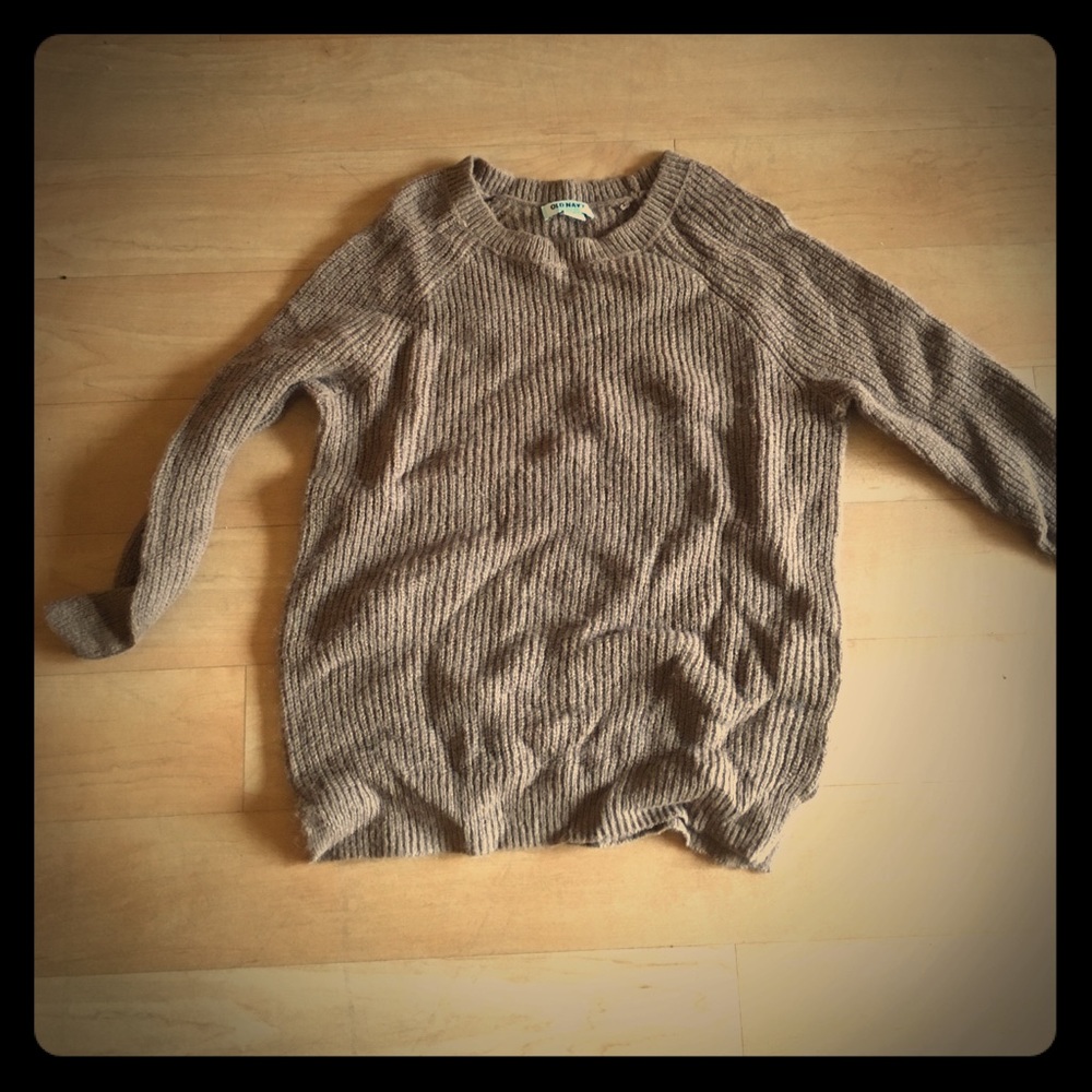 Old navy light brown sweater
