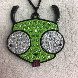 Invader zim necklace