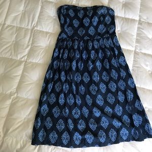 Strapless summer dress