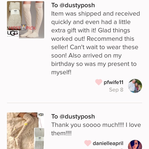 Host Pick UGG Cable Knit Over The Knee Socks OTK Oatmeal Thigh High Boot Long - Picture 8 of 9