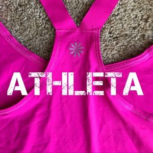 Athleta hot pink workout tank. XL