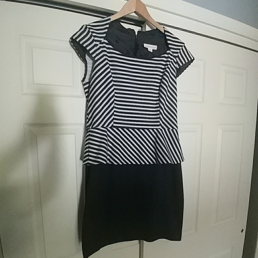 Coldwater creek peplum dress size 10