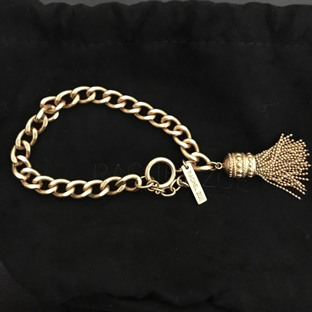 Rachel Zoe Tassel Bracelet