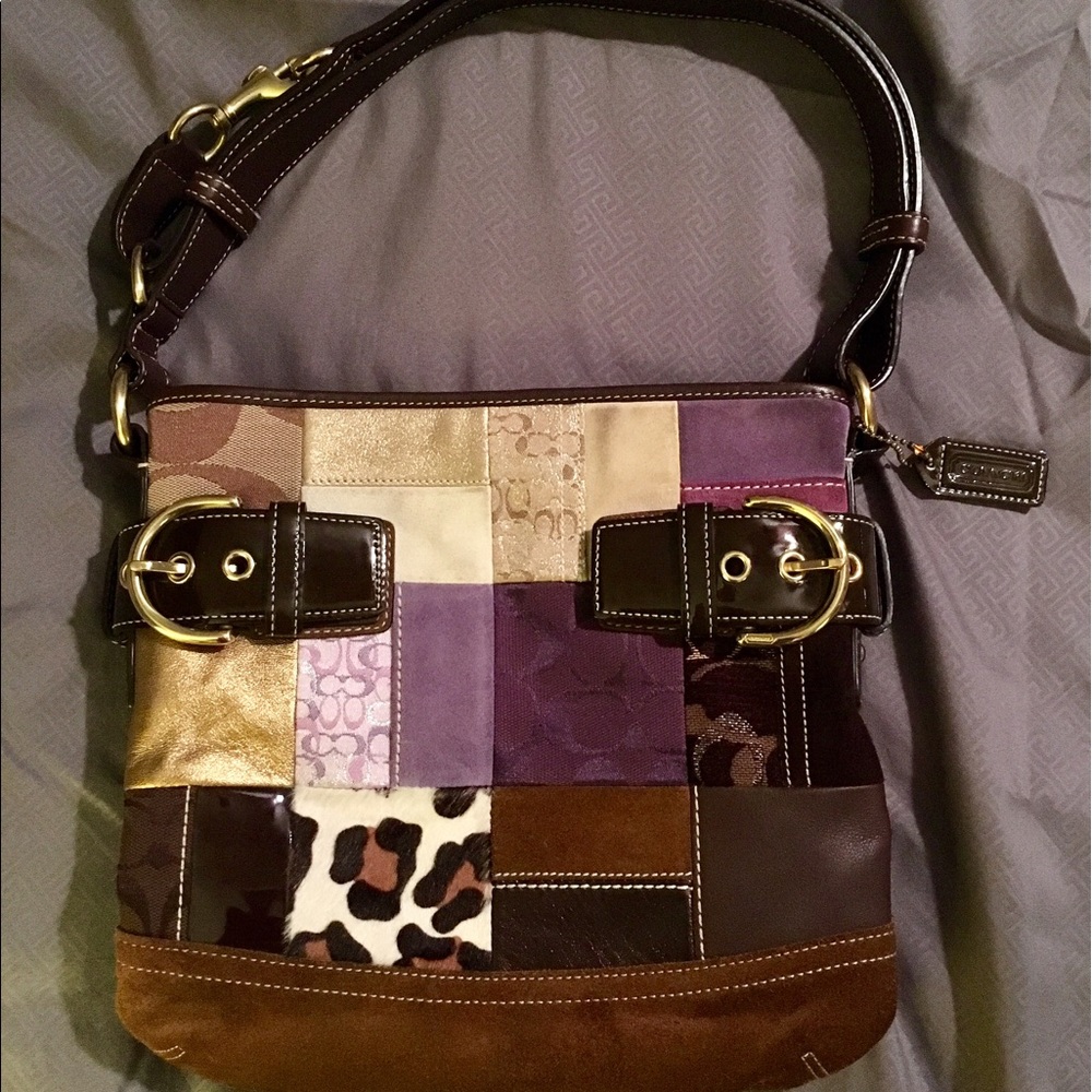 Coach Patchwork Satchel