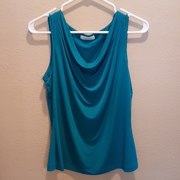 Teal Calvin Kelvin Top - M - Picture 6 of 7