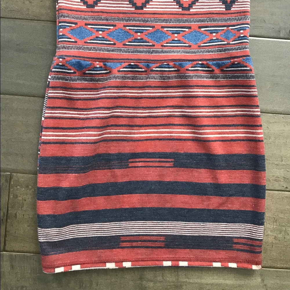 Aztec mini skirt