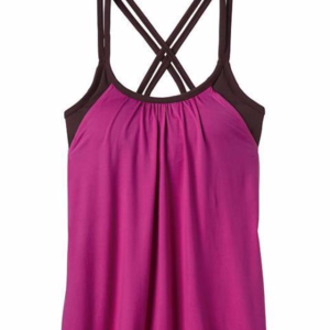 Athleta Hidden Agenda Tank in Berry Pink Size L