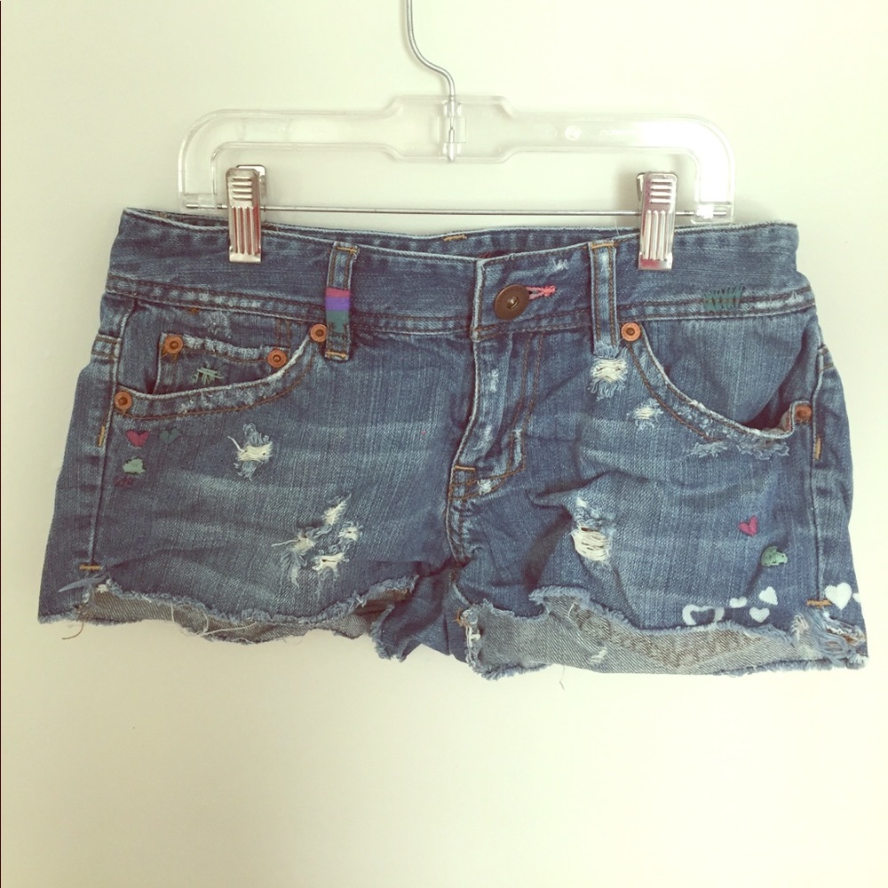 American Eagle jean shorts