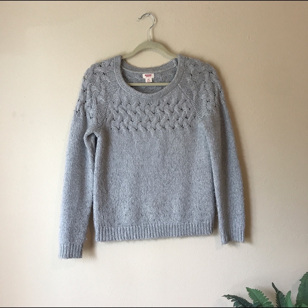 Grey Knit Sweater