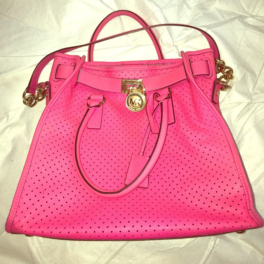 Magenta Michael Kors Purse