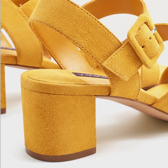 leather yellow mango sandals 2017 - Picture 2 of 7