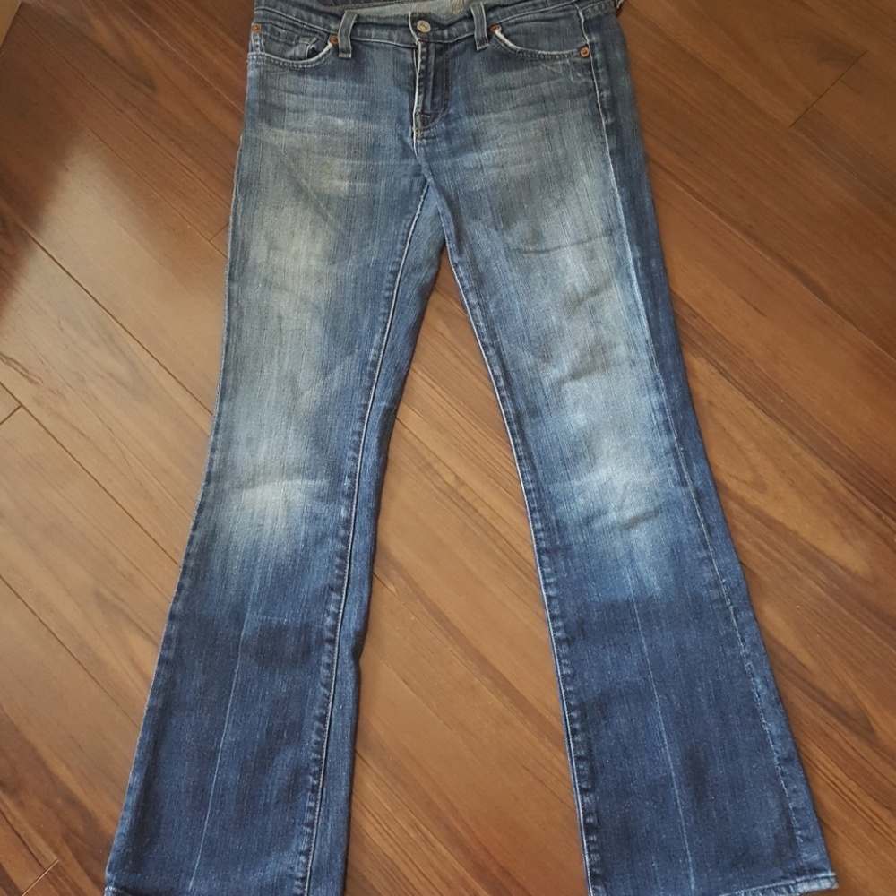 7 For All Mankind Flip Flop Bootcut Jeans Size 26