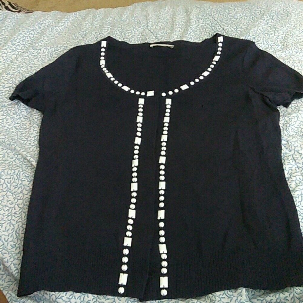 Navy Blue Top