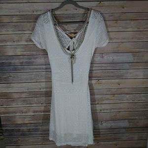 White summer dress by Ocean Dr Clothing co