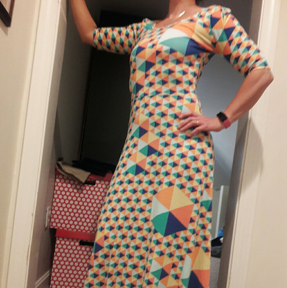 Lularoe Ana Maxi Dress Size XS