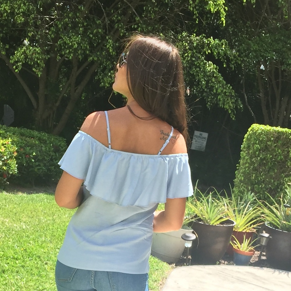 Off the shoulder top