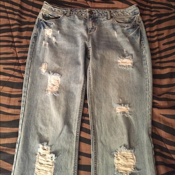 Aeropostale machine distressed bootcut jeans - Picture 2 of 8