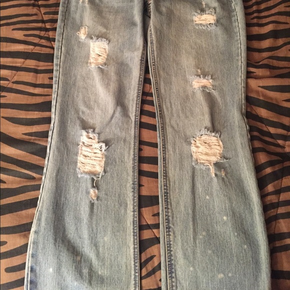 Aeropostale machine distressed bootcut jeans - Picture 5 of 8