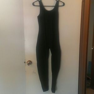 Solid Black Dancewear Unitard