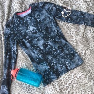 Core Power Grunge Long Sleeve Workout Top