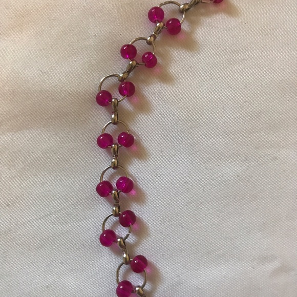 ❌Sold on eBay ❌ Pink & Silver Handmade Choker - Picture 4 of 4