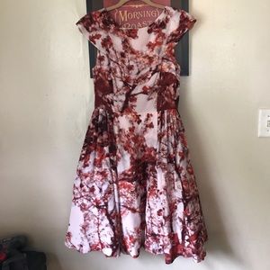 Ted Baker occasion floral midi dress