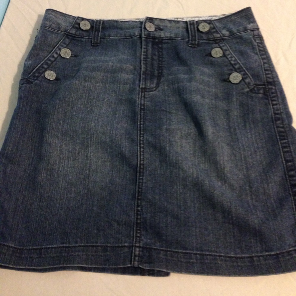 Size 10 blue Jean skirt by Blue Epic