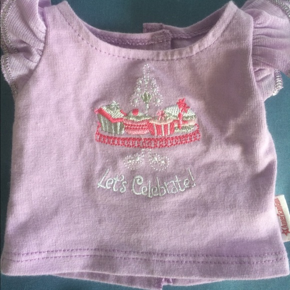 american girl let's celebrate outfit