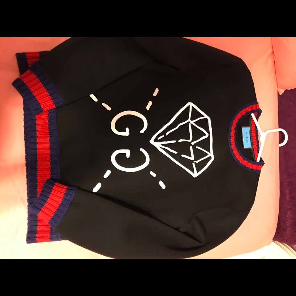 Gucci Diamond Double G Crewneck