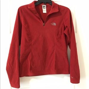 North Face mircofleece 1/4 zip pullover (TKA 100)