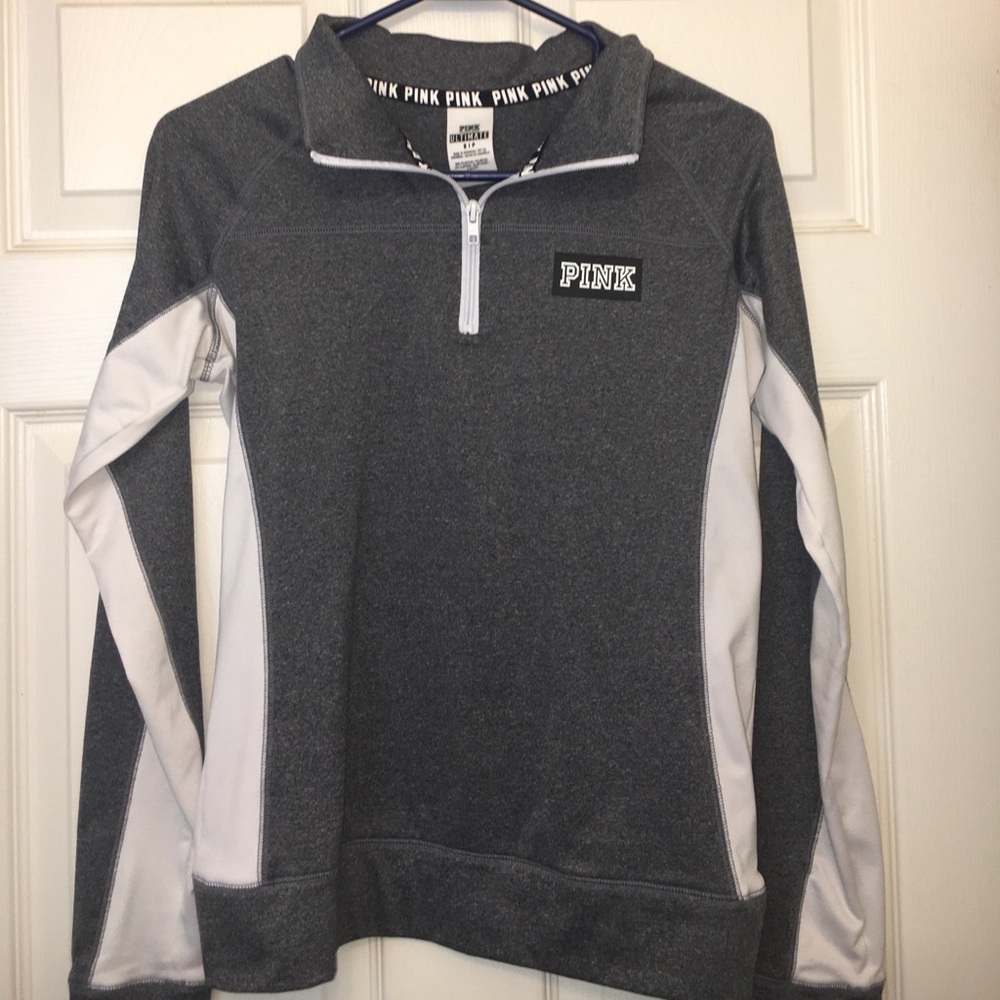 Victoria's Secret pink half zip jacket S