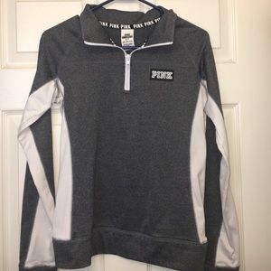 Victoria's Secret pink half zip jacket S
