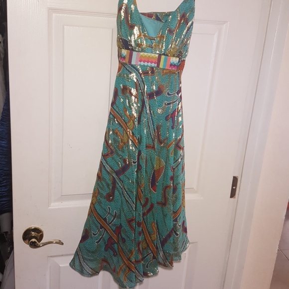 Nicole Miller Gorgeous Silk Dress ๐๐ - Picture 3 of 8