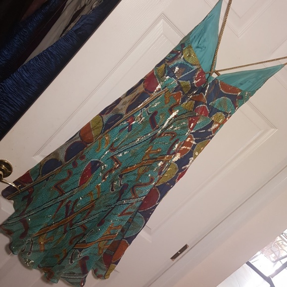 Nicole Miller Gorgeous Silk Dress ๐๐ - Picture 6 of 8