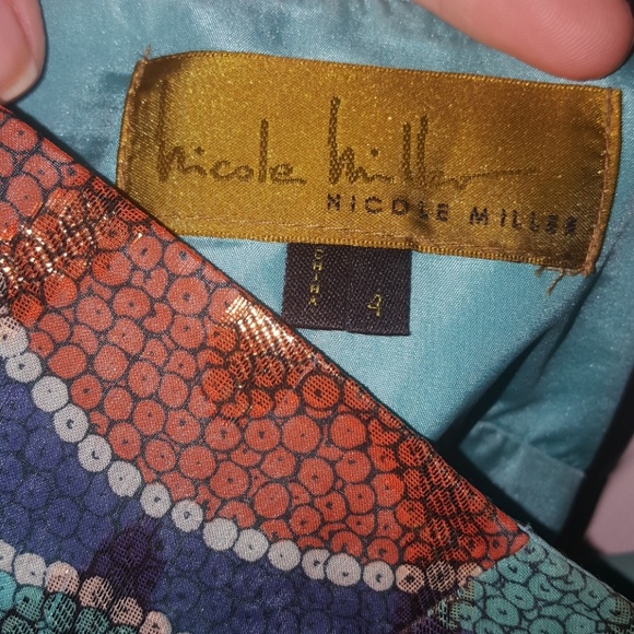 Nicole Miller Gorgeous Silk Dress ๐๐ - Picture 7 of 8