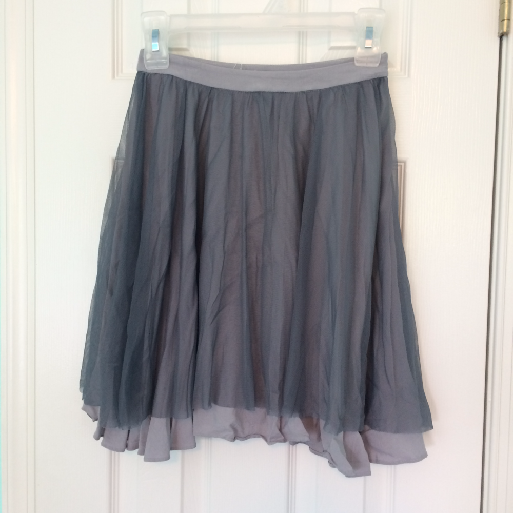 Urban Outfitters Chiffon layered circle skirt 0