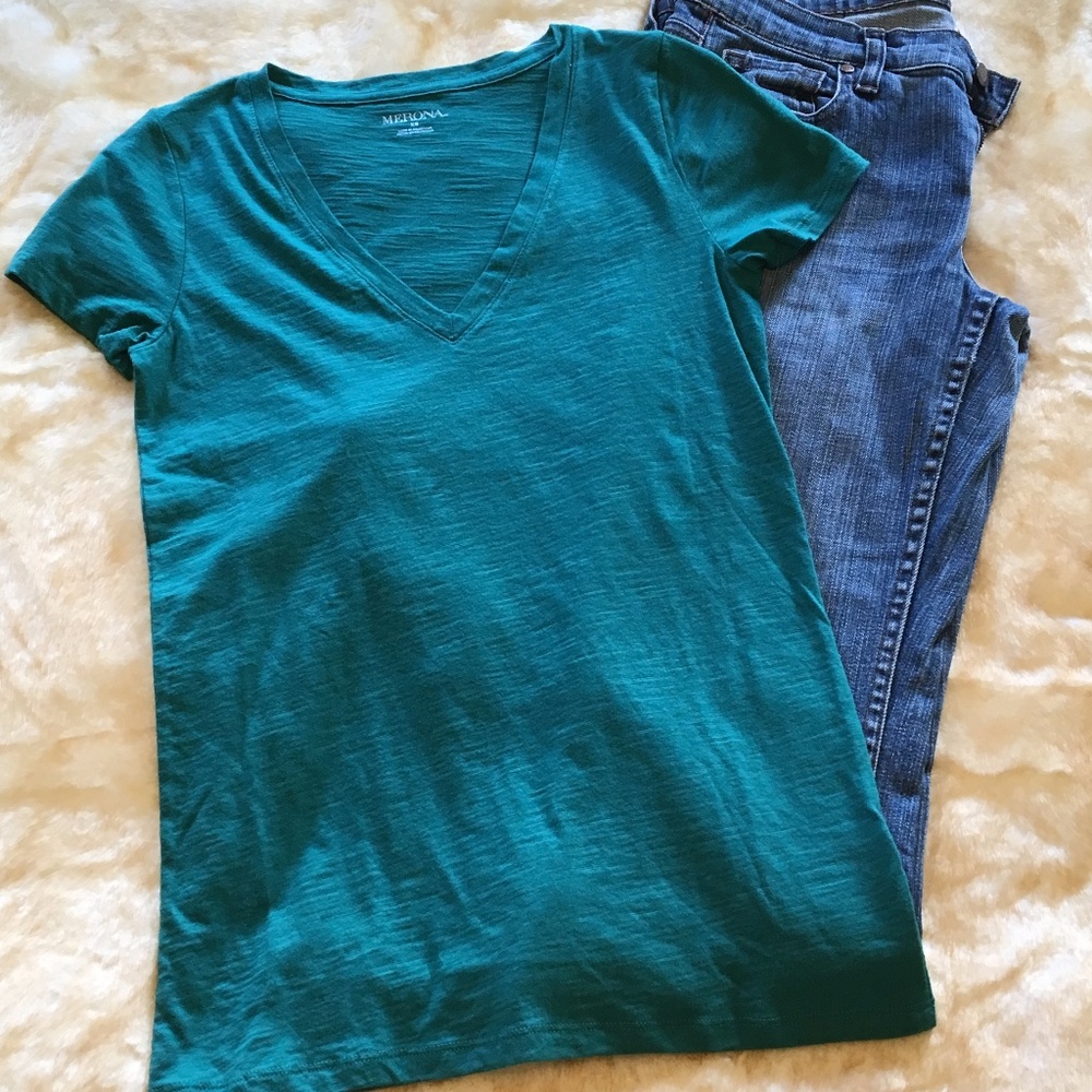 T-SHIRT SHORT SLEEVE WINDWORD GREEN X-SMALL