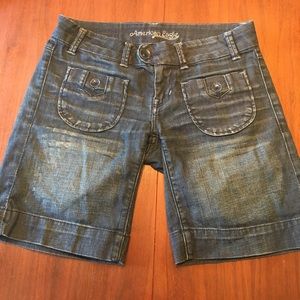 AE Denim Bermuda Shorts