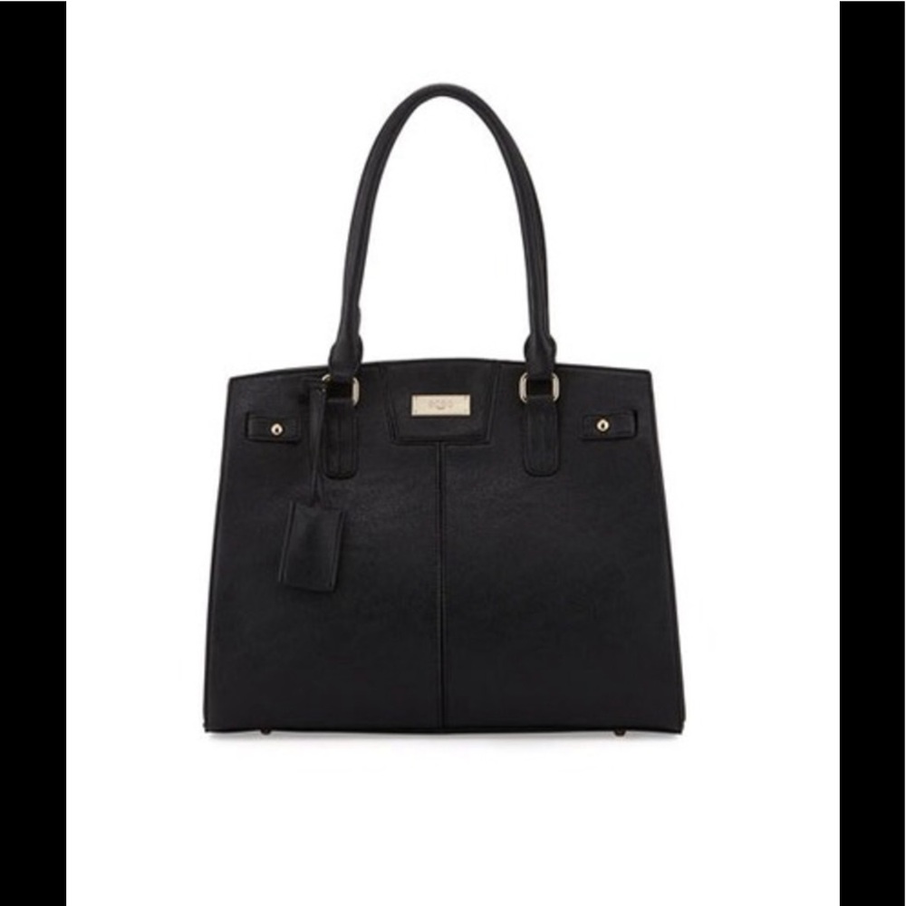 BCBG Paris Chic Faux-Leather Tote Bag