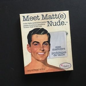 The Balm Meet Matt(e) Nude eyeshadow palette