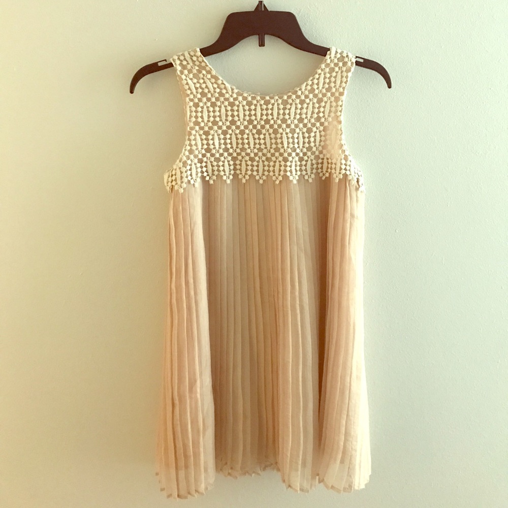 Sweet Pleated Dress