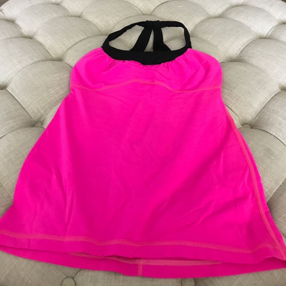 Lululemon workout top with built in bra - 6