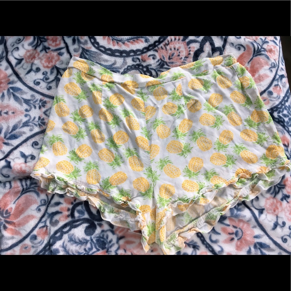 Pineapple shorts