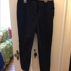 Black Skinny Ankle Work Pant