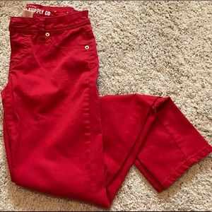 Red Jeans by Mossimo