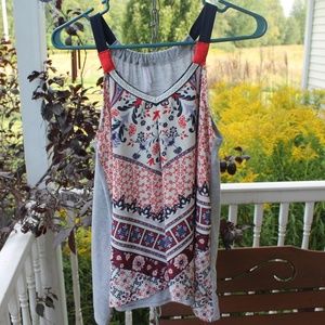 Xhilaration racerback flowing tank top